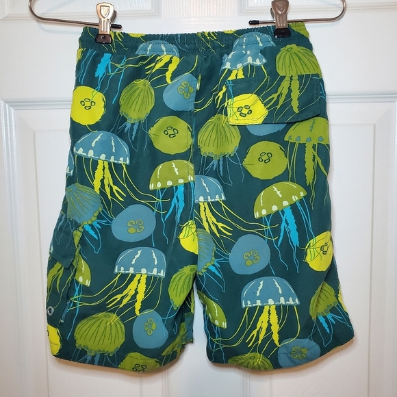 Garnet Hill boys swimsuit with lining Jellyfish Size 10 - Picture 4 of 7